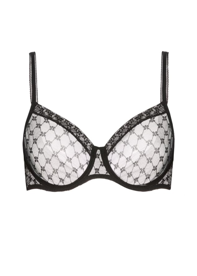 Soutien-gorge moul� plongeant avec armatures  Simone P�r�le